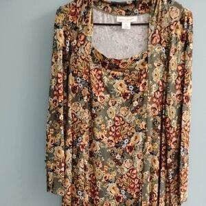 Like New🌺 Skye's The Limit Petite Size PL Floral Midi Dress